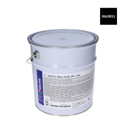 REZISTOL EMAIL VA farba na zinok čierna RAL9011-matná, 5kg REZISTOL EMAIL VA farba na zinok čierna RAL9011-matná, 5kg